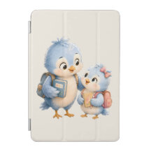 Blue Bird Siblings iPad Smart Cover
