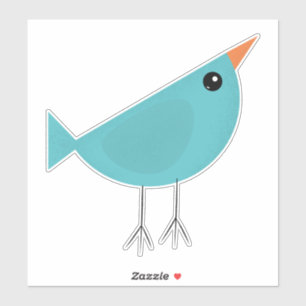 Blue Bird Sticker