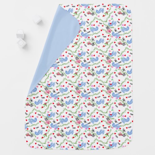 Blue Birds and Red Hearts
