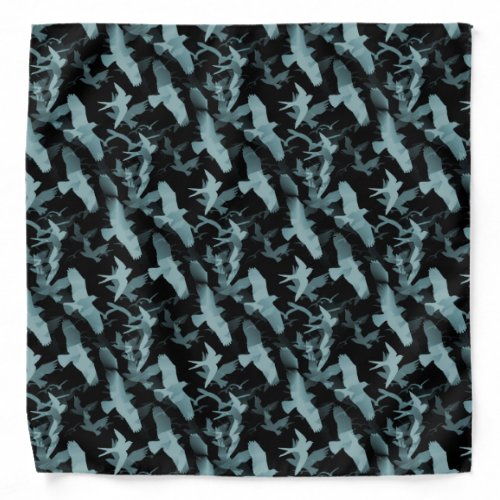 Blue Birds Bandana