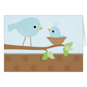Blue Birds Nest Cards