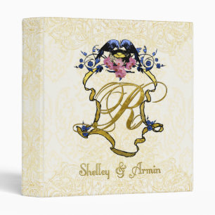 Blue Birds of Happiness Binder