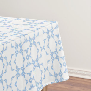 Blue Birds Pattern Tablecloth