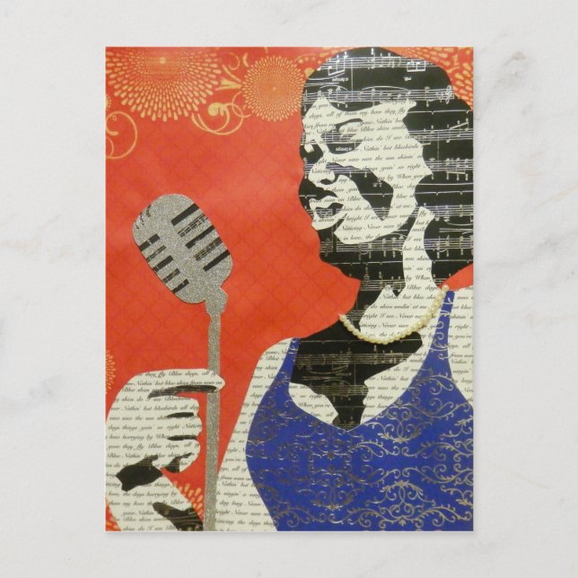 Blue Birds Song Postcard (Front)