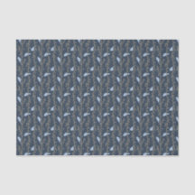 Blue Birds Tissue Paper