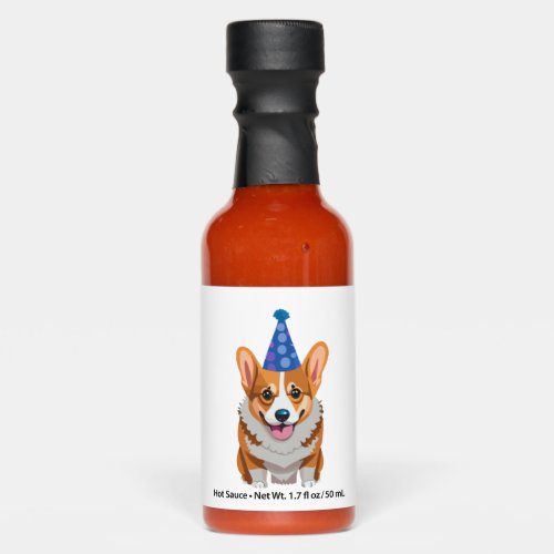 Blue Birthday Corgi Classic T_Shirt Hot Sauces