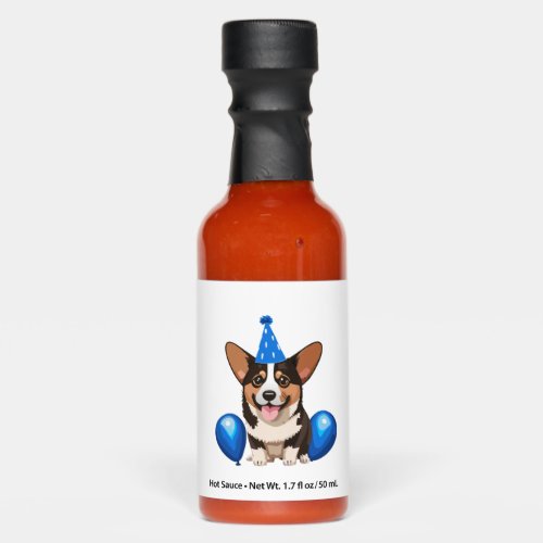 Blue Birthday Puppy Classic T_Shirt Hot Sauces