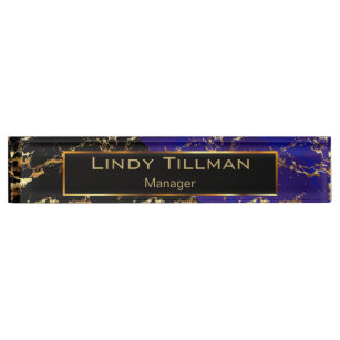 Unique Desk Name Plates Zazzle