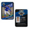 Blue & Black Baseball Trading Card, Baseball Card