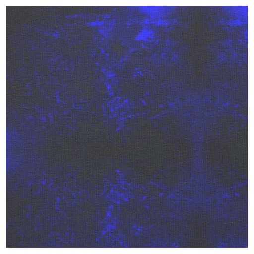 Blue Black Combed Cotton Fabric (56" width)