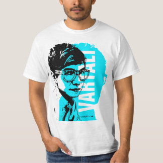 Blue Black Face Graphic T-Shirt Dotcom 4