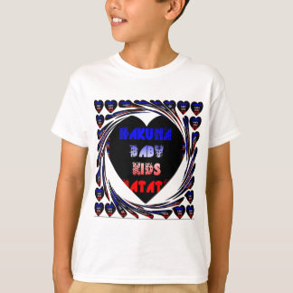 Blue Black Hakuna Matata Baby Kids Design.png T-Shirt