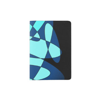 Blue & Black Passport Holder