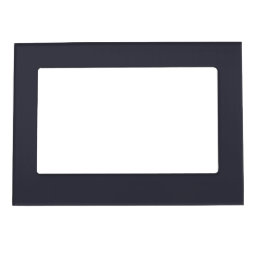 Blue Black Solid Color Print, Polar Night Magnetic Frame