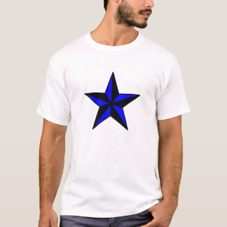 Blue-Black Star T-Shirt