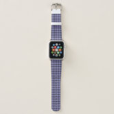 Black Watch Tartan Plaid Apple Watch Band Zazzle