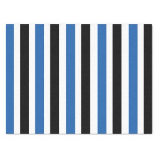 Blue Black Vertical Stripes Pattern