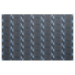 Blue Black White Lighted Rectangles Fabric