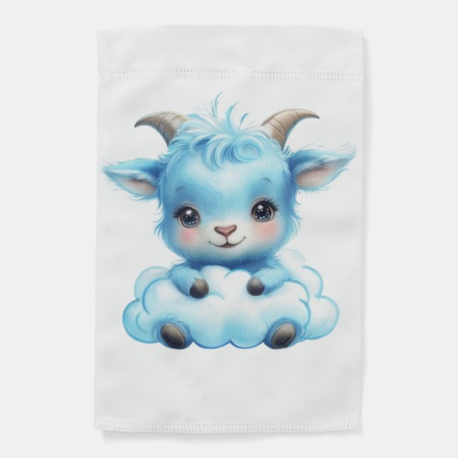 Blue Bliss Garden Flag (Front)