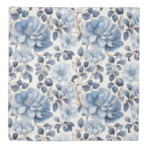 Blue Bloom – Floral Duvet Cover