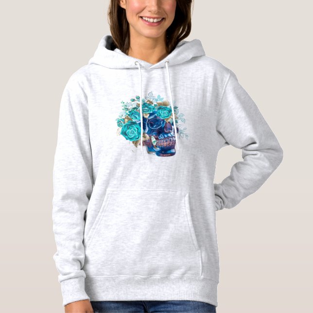 BLUE BLOOM REQUIEM HOODIE (Front)