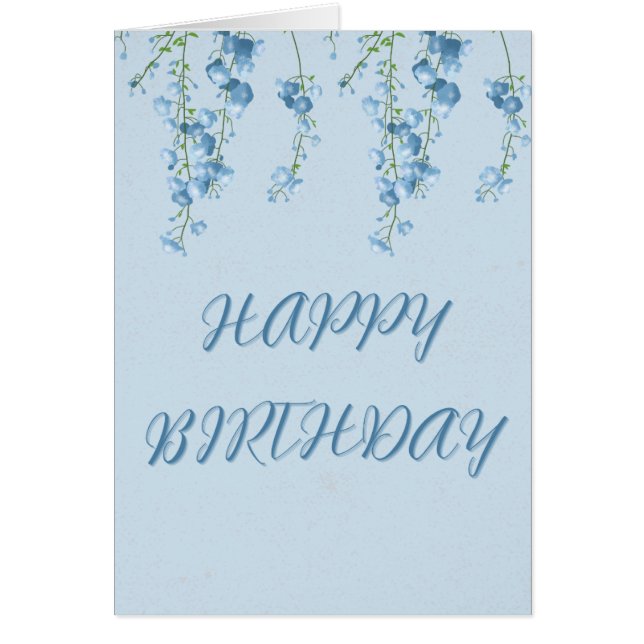 Blue Blooms Cards (Front)