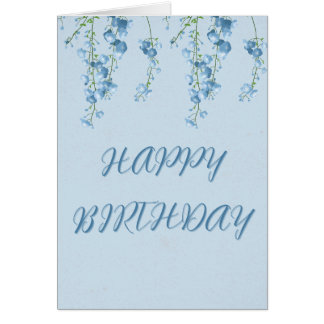 Blue Blooms Cards