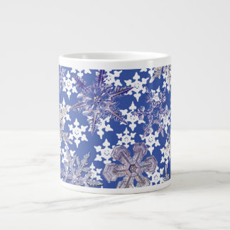 Blue, Blue, Holiday Mug! by McBCreate Giant Coffee Mug