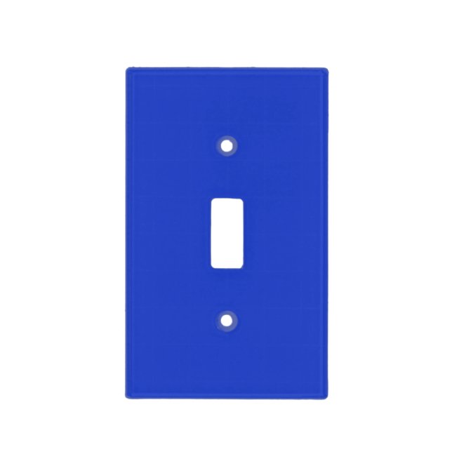 Blue Blue Light Switch Cover (Front)