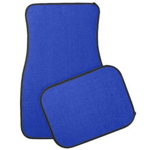 Blue Blue (solid color) Car Floor Mat
