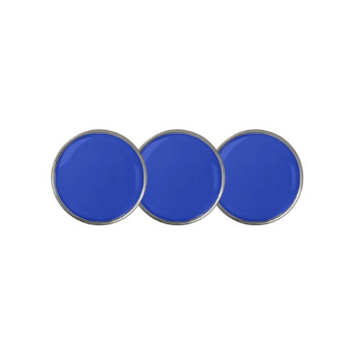 Blue Blue solid color  Golf Ball Marker
