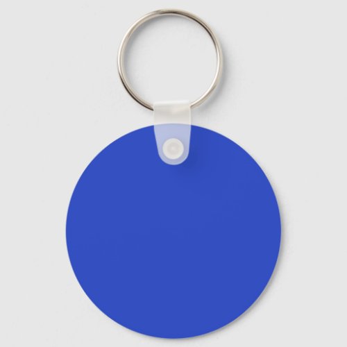 Blue Blue solid color  Keychain