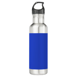 Blue Blue (solid color)  Stainless Steel Water Bottle