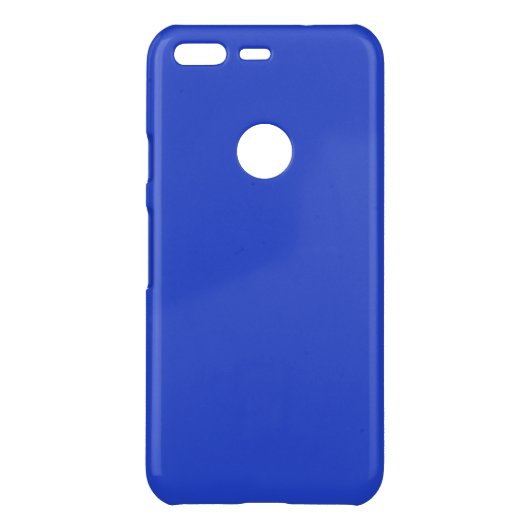 Blue Blue (solid color)  Uncommon Google Pixel Case (Back)