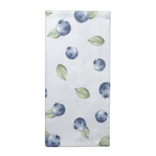 Blue Blueberries Fruit   Cloth Napkin