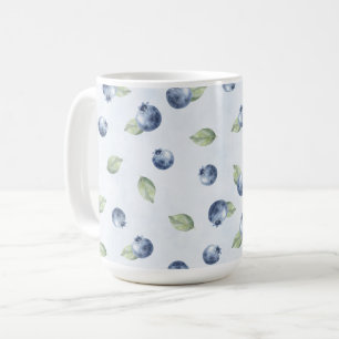 Blue Blueberries Fruit Coffee Mug