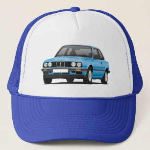 Blue BMW 3 series (E30) Trucker Hat
