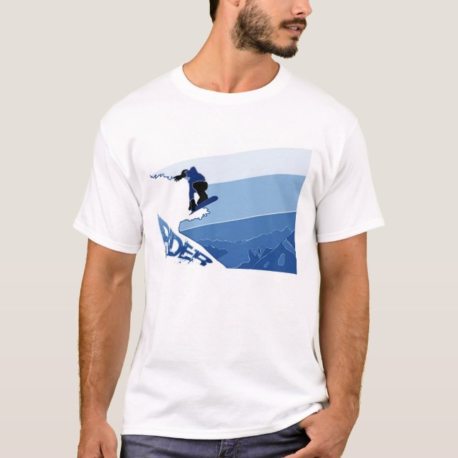 Blue Boarder T-Shirt (Front)
