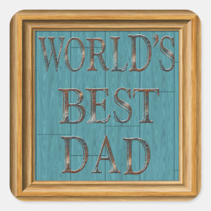 Blue Boards Father's Day Sticker