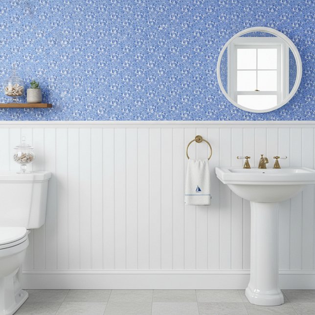 Blue boats wallpaper  (Creator Uploaded)