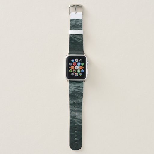 BLUE BODY OF WATER DURING DAYTIME APPLE WATCH BAND