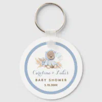 Baby shower 2024 keychain favors