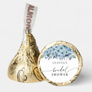 Blue Boho Floral Hershey®'s Kisses®