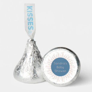 Blue Boho Sun Baby Shower Hershey®'s Kisses®