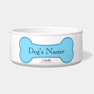 Blue Bone Boyish Dog Bowl