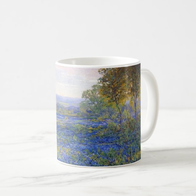Blue Bonnets -Robert Julian Onderdonk Coffee Mug (Front Right)
