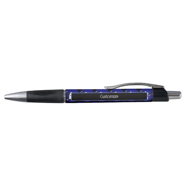 Blue Book And Quill Promotional Pen (Top)