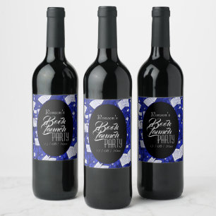 Blue Book Launch Party Wine Label
