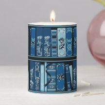 Blue Book Shelves Vintage Books