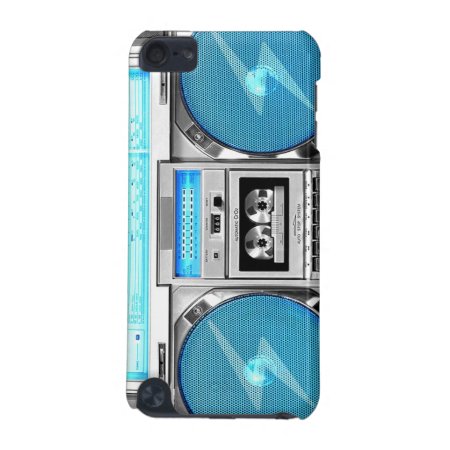 Blue Boombox Ipod Touch (5th Generation) Cover